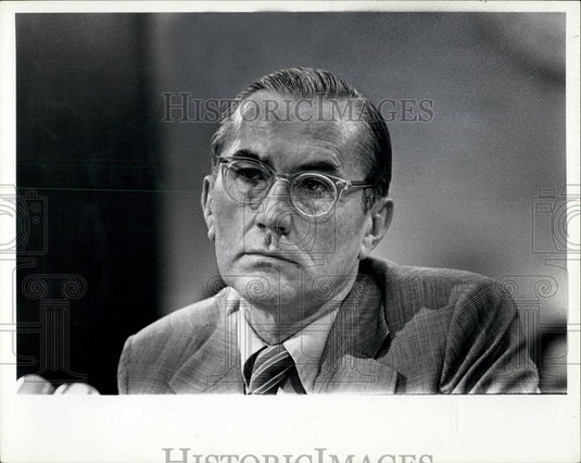 1975 Press Photo CIA Director William E. Colby House select committee - Historic Images