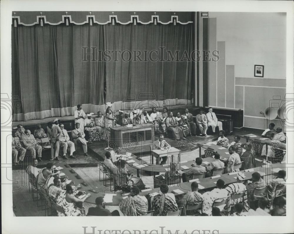 1953 Press Photo African Capital elects All-African Government - Historic Images