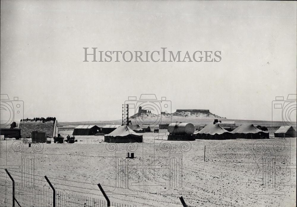 1959 Press Photo Sahara Desert to Become the French Cape Canaveral 50 Rockets - Historic Images