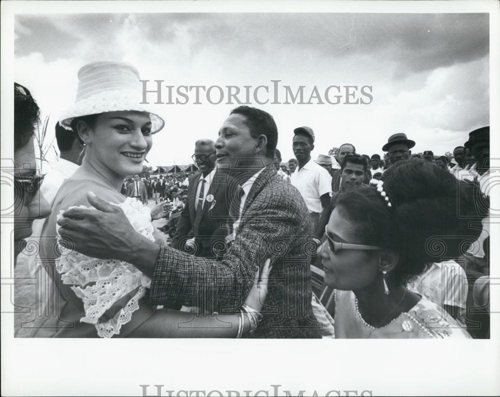Press Photo One of 26 Governesses of counties in the Dominican Republic. - Historic Images