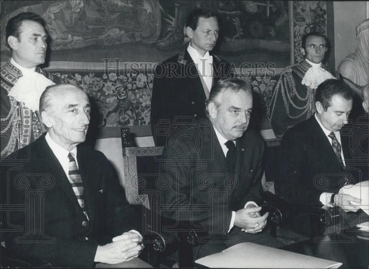 Press Photo International Committee for the Scientific Exploration of the Medite - Historic Images
