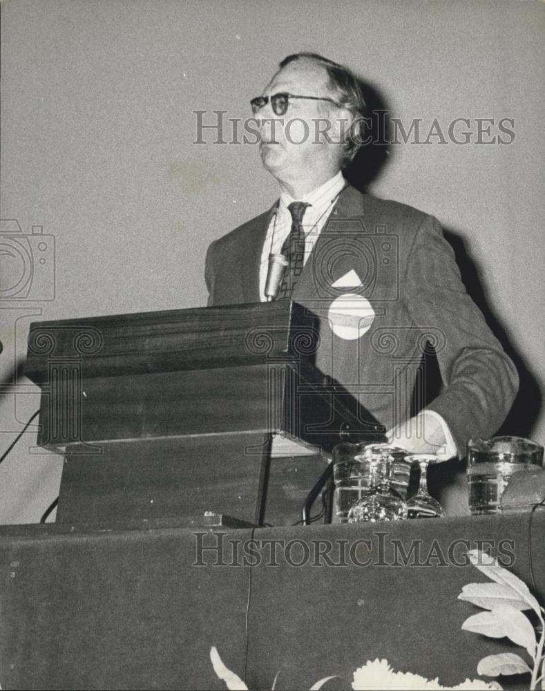 1971 Press Photo Nat&#39;l &quot;Youth at Work&quot; Conference At Royal Albert Hall - Historic Images