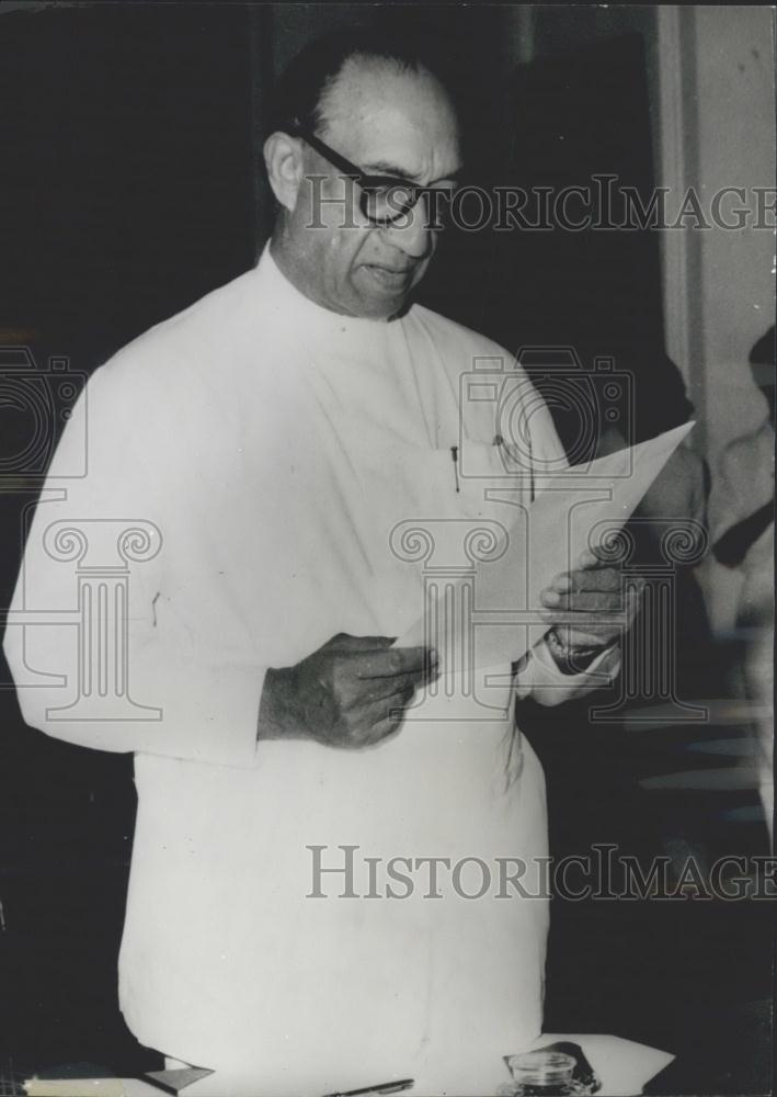 Press Photo New Prime Minister of Sri lanka takes office - Historic Images