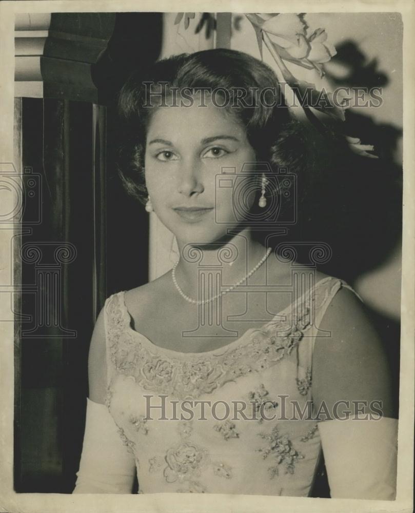 1957 Press Photo Patricia Rawlings daughter of Mr. Louis Rawlings - Historic Images