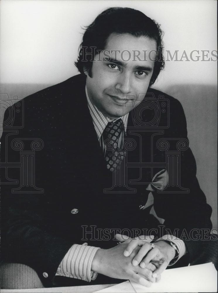 1971 Press Photo Waliur Rahman, Pakistani Embassy, Switzerland - Historic Images