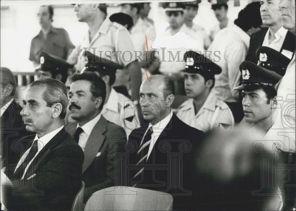 Press Photo Former Greek junta on trial - Historic Images