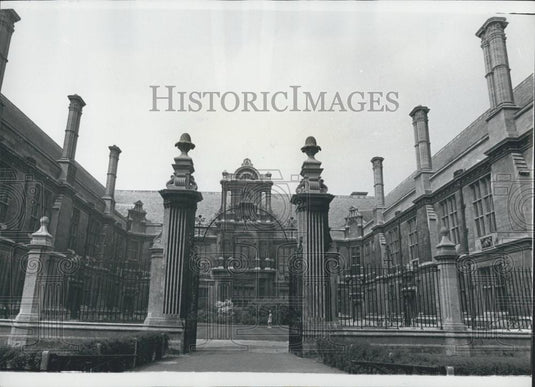1973 Press Photo Oxford University England: Examination School's on Merton Stree - Historic Images