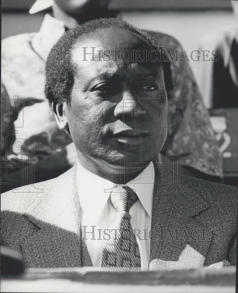 Press Photo Robert Ouko Minister for Foreign Affairs - Historic Images