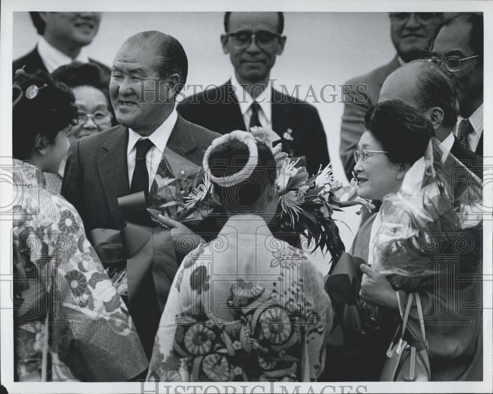 1981 Press Photo Japanese Prime Minister Zenko Suzuki - Historic Images