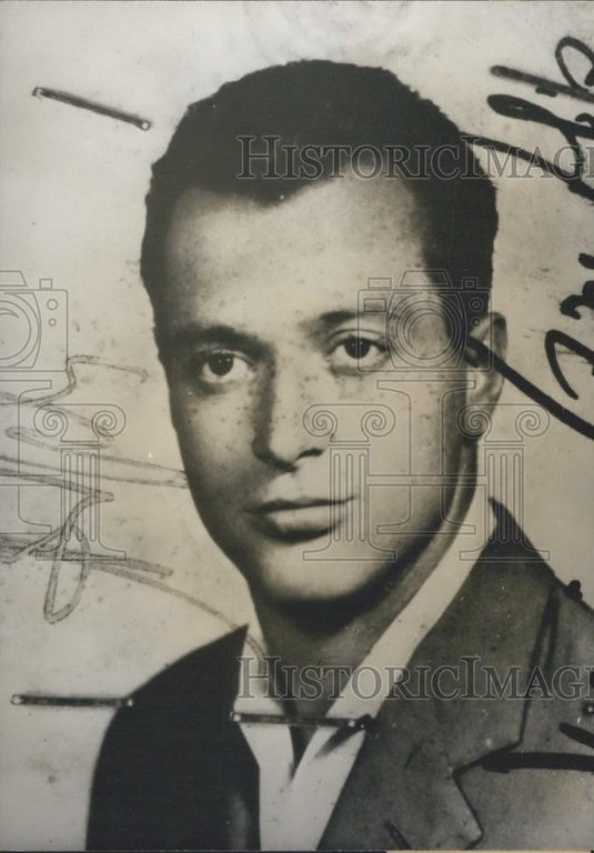1960 Press Photo International Crook Mario Laveglia Arrested In Nice - Historic Images