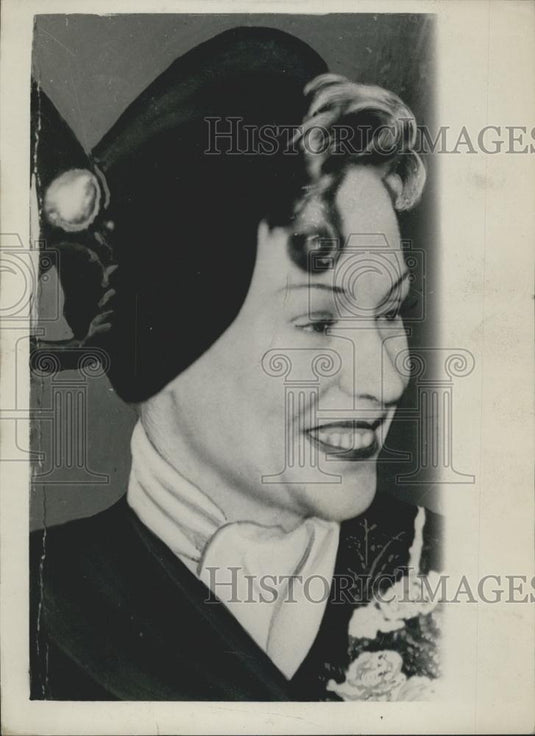 1954 Press Photo Isobel Veronica Chesney before her murder - Historic Images