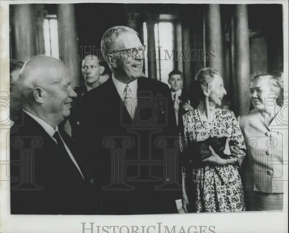 1964 Press Photo Russian Prime Minister Nikita Kruschev - Historic Images