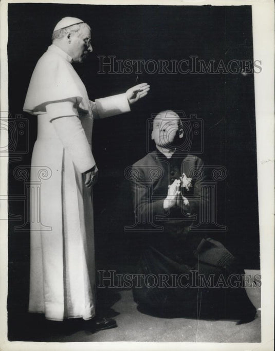 1963 Press Photo Karl-Heinz Kellerman Gunther Tabor Actors The Representative - Historic Images