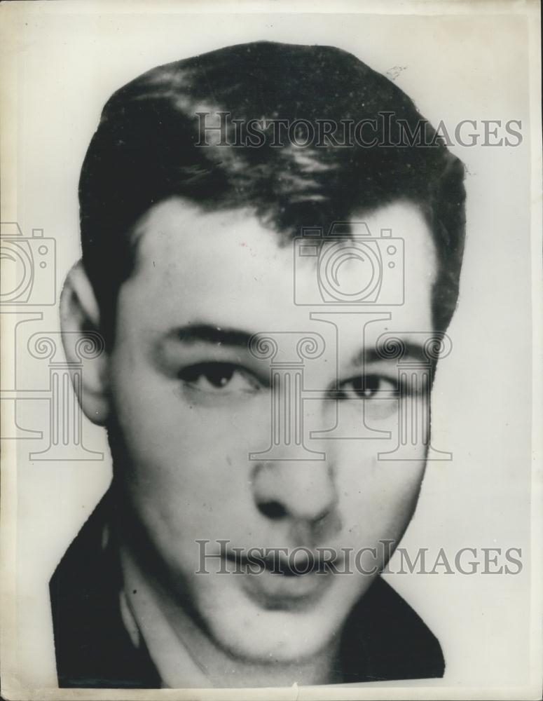 1959 Press Photo Alan Godfrey Johnson Stabbed to death dance hall brawl - Historic Images