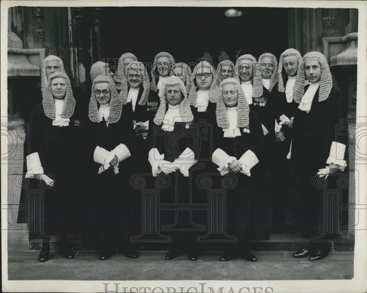 1953 Press Photo New Q.C.'s Sworn-In At House Of Lords - Historic Images