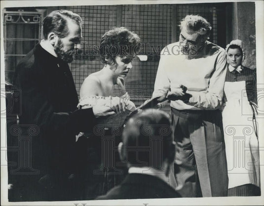 1965 Press Photo Director John Huston Filming "Freud" - Historic Images