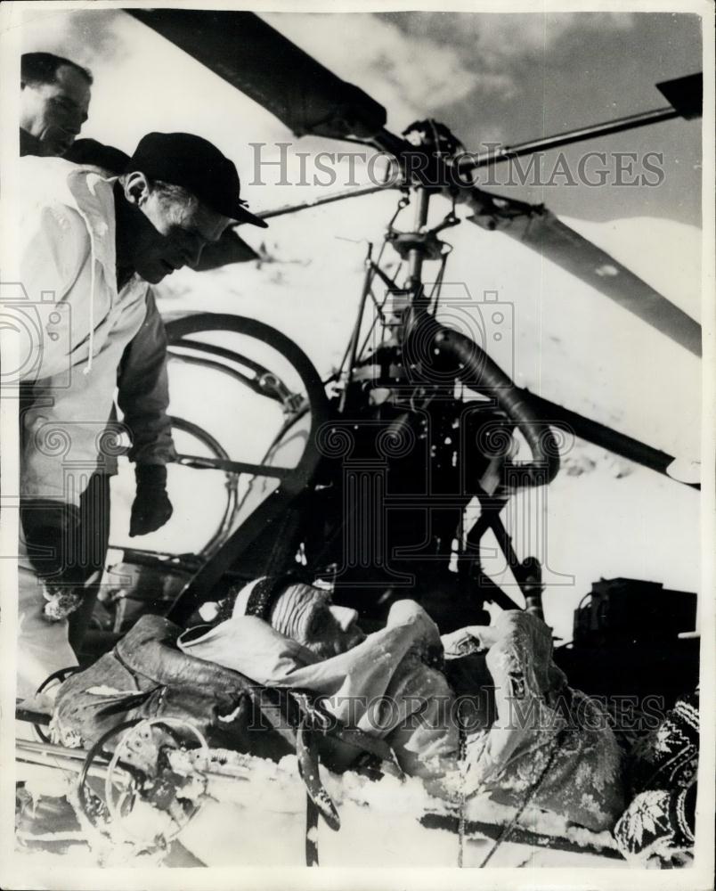 1954 Press Photo 25 Die in Widespread Damage in South Wales Flood - Historic Images