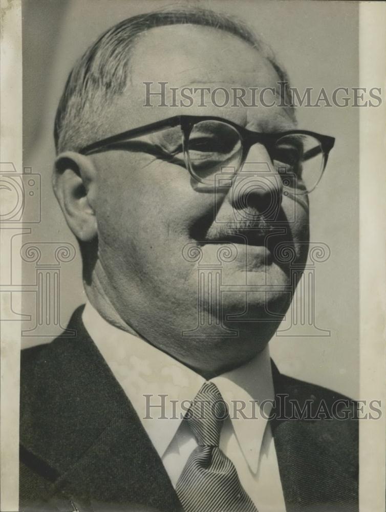 1955 Press Photo The last picture of Chancellor Raab - Historic Images