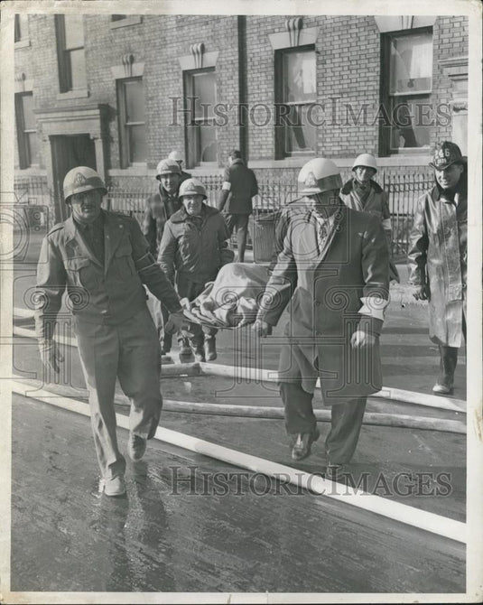 1952 Press Photo New York Stages Biggest Air Raid Drill 579 Sirens - Historic Images