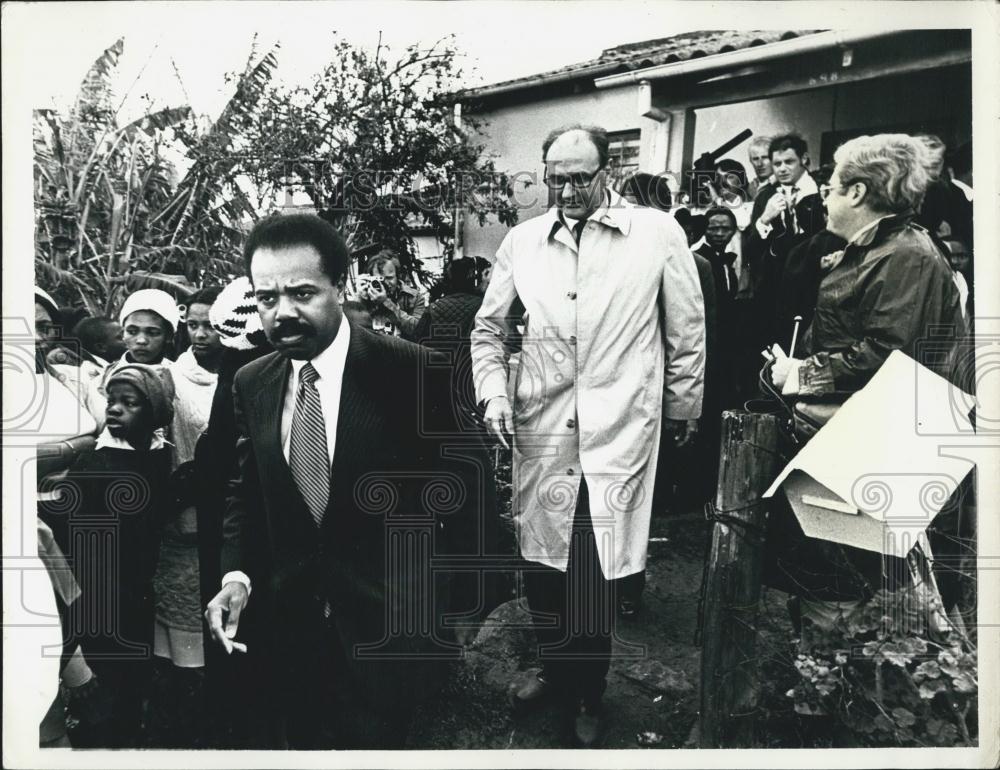 Press Photo US Amb to S Africa Mr. William Bawdler - Historic Images