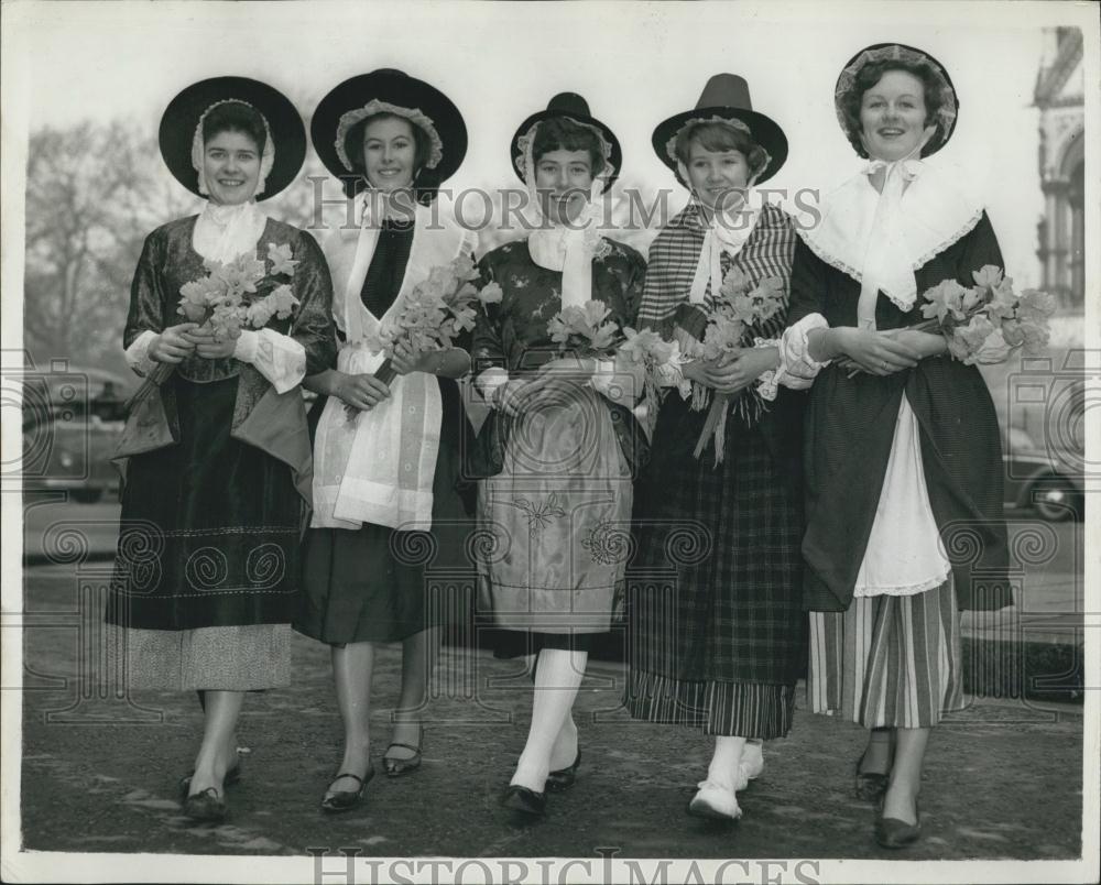 1962 Press Photo St Davids Day Festival, London Welsh Association - Historic Images