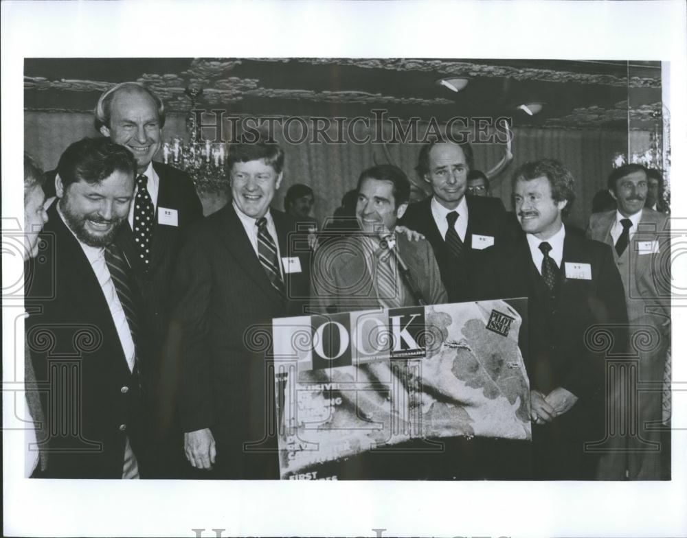 1978 Press Photo John Durniak, Don Hanrahan, William Hall, Danial Filipacci - Historic Images