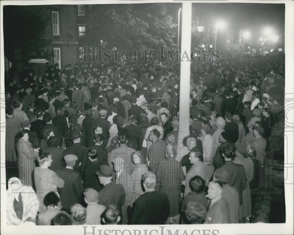 1960 Press Photo "Rent Rebel" demonstration in London - Historic Images