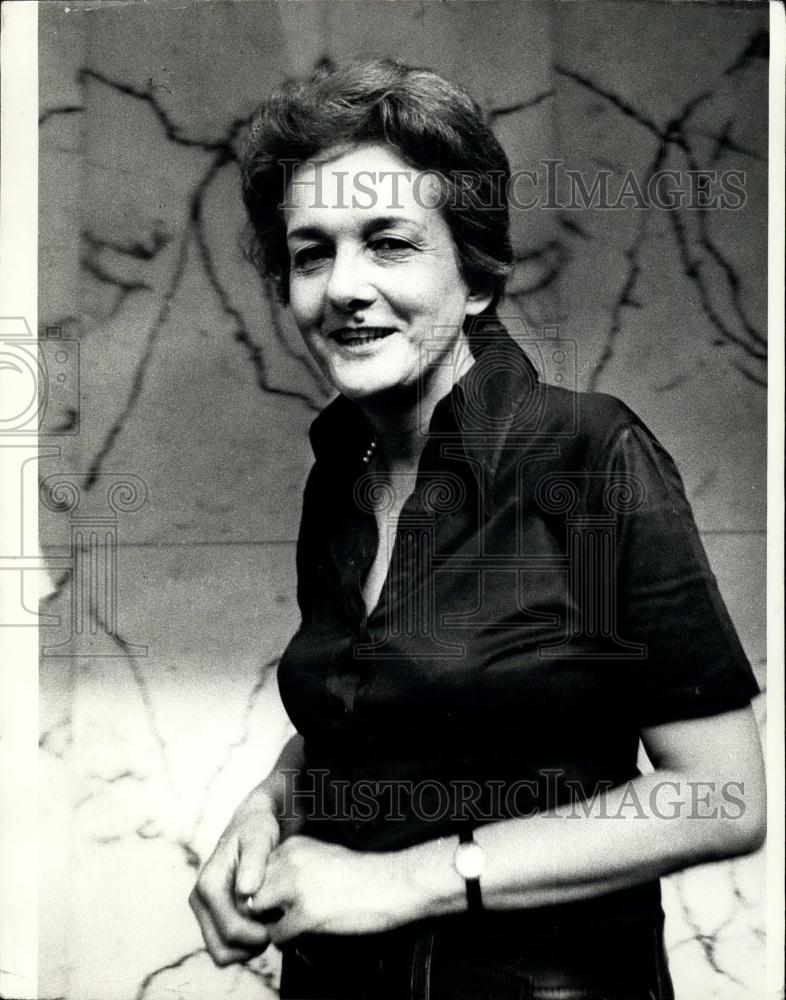 1977 Press Photo Rossana Rassauda of the "Il Manifesto" Red Brigade - Historic Images