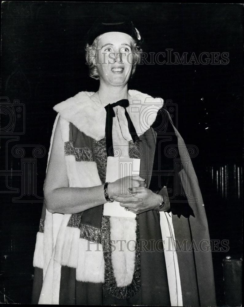 1974 Press Photo Her new ladyship, Baroness Falkender - Historic Images