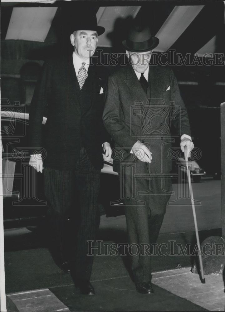 Press Photo Deen Acherson U.S.Secretary of State &amp; US Ambassador Lewis Doug Jr. - Historic Images