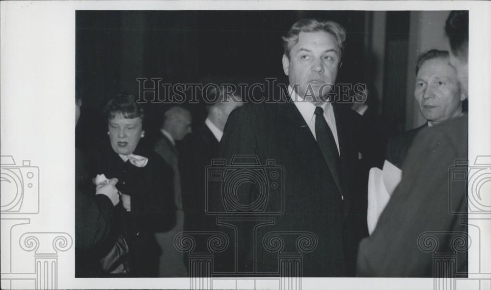 Press Photo Dmitri Shepilov, Russian Politician At United Nations - Historic Images