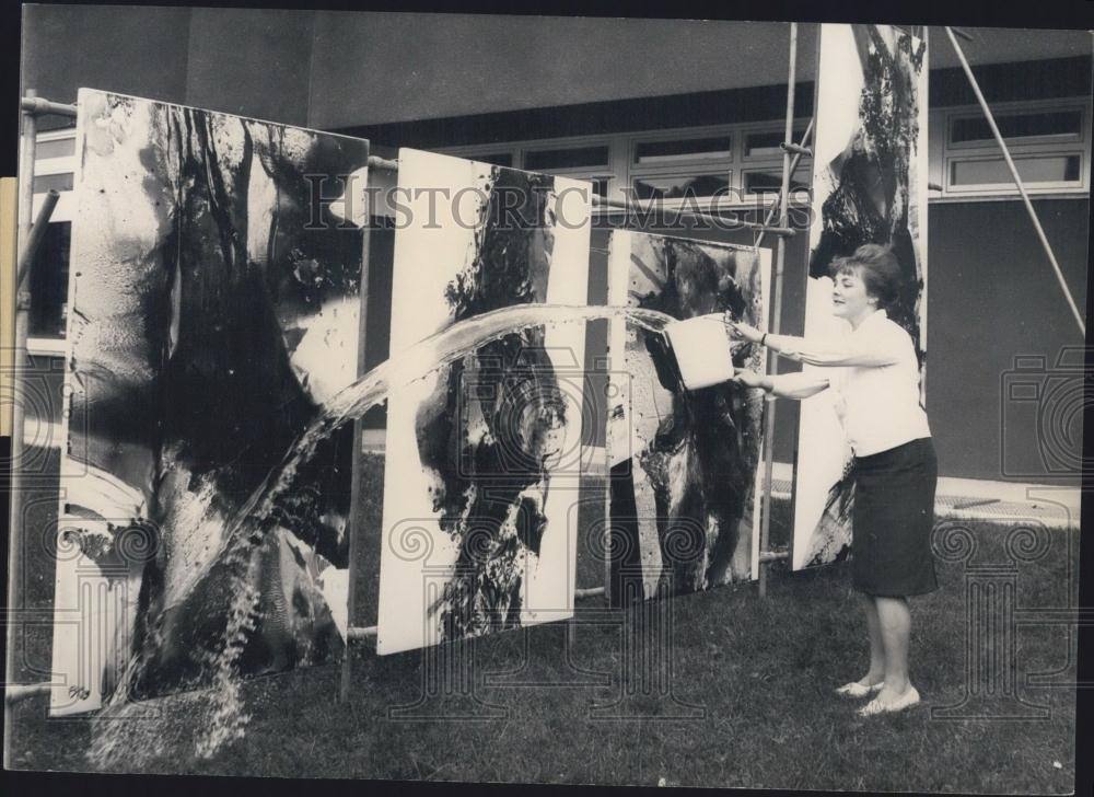 1963 Press Photo Art by Seidel-Fisheet &Hans Beyermann - Historic Images