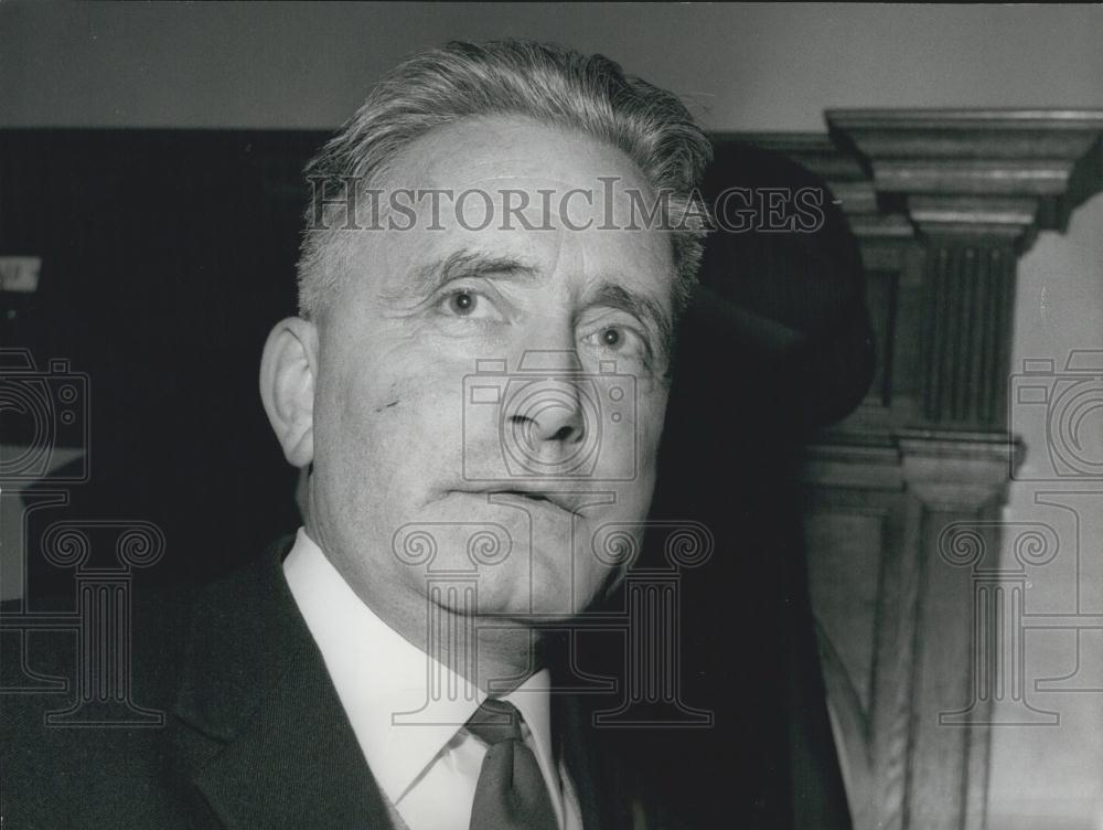 1973 Press Photo Swiss Home Minister,Georges Andre Chevallaz - Historic Images