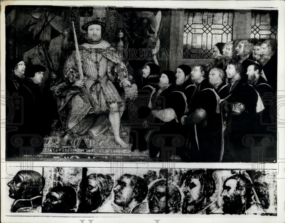 Press Photo Henry VIII painting - Historic Images