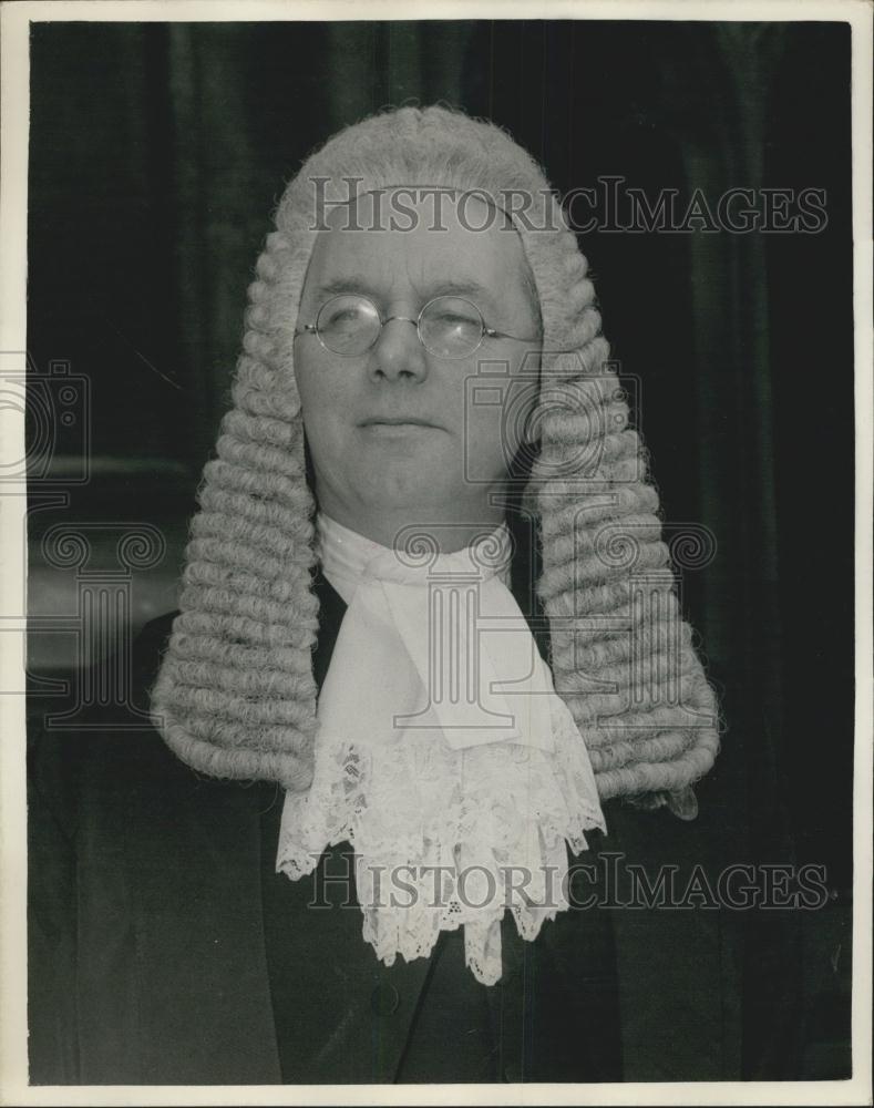 1959 Press Photo New QC Charles Edward Scholefield Portrait Swearing In Lords - Historic Images