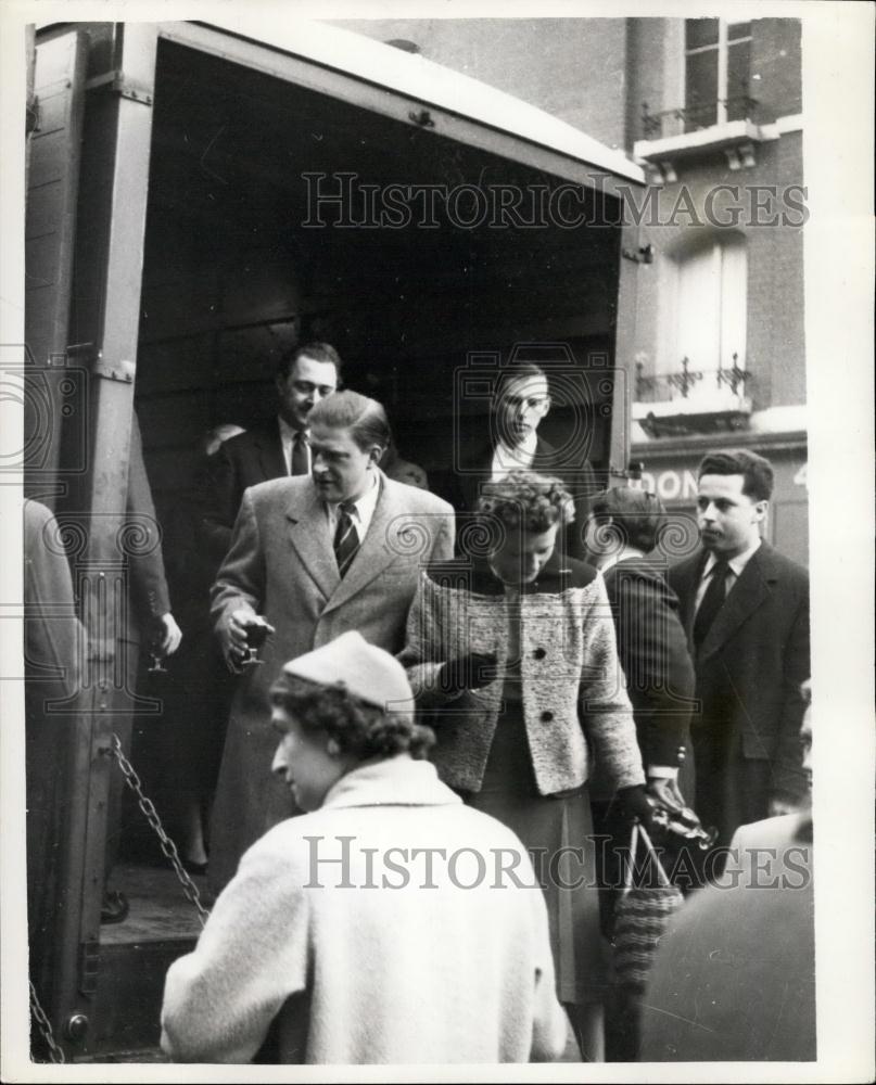 1957 Press Photo The Hon, Gerald Lascelles, the queen&#39;s cousin - Historic Images