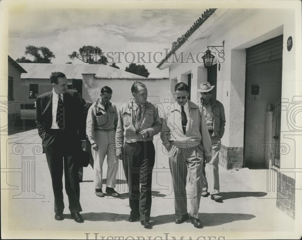 Press Photo John D. Rockefeller, Drs. Sterling , Geroge Harrar, William I. Myers - Historic Images