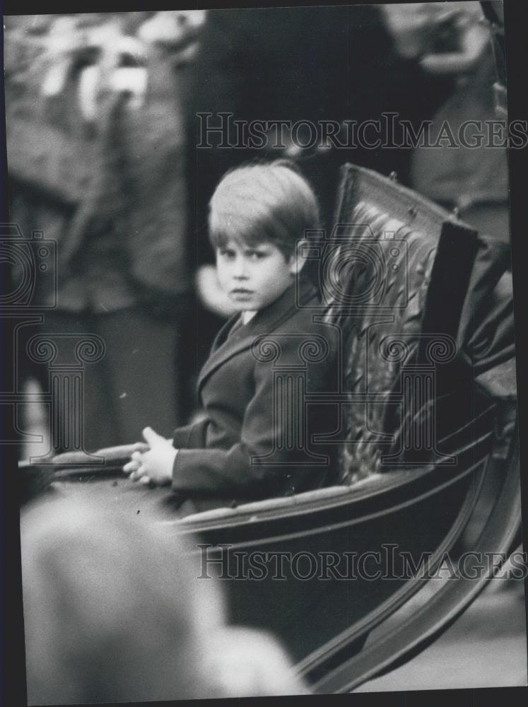 1971 Press Photo Queen&#39;s Youngest Son To Attend Preparatory School In Kensington - Historic Images