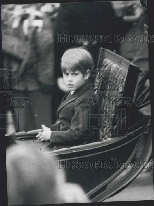 1971 Press Photo Queen's Youngest Son To Attend Preparatory School In Kensington - Historic Images