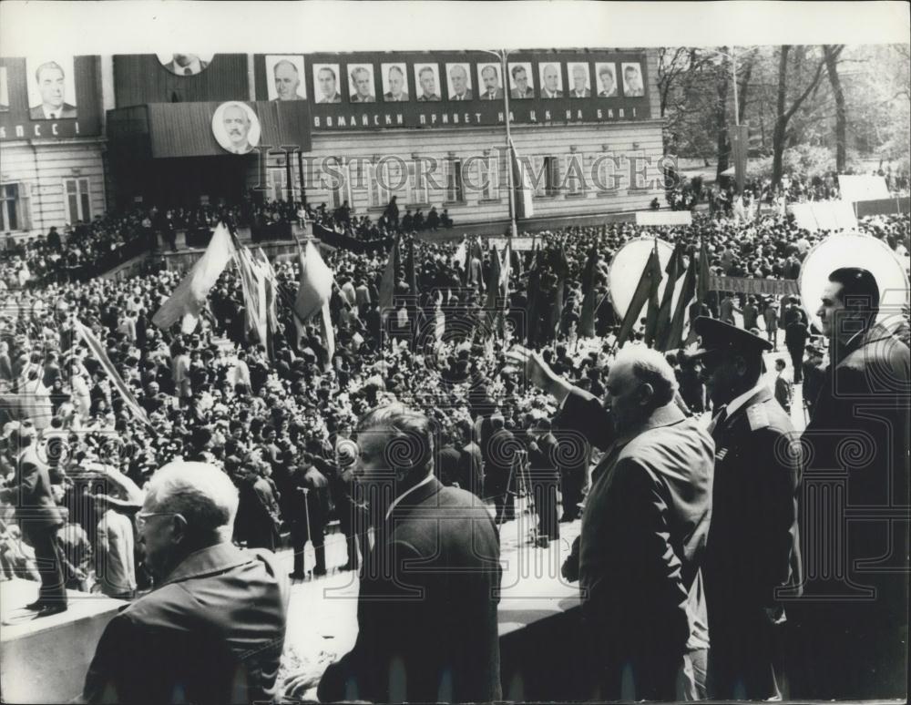 1967 Press Photo May Day Celebrations in Sofia - Historic Images