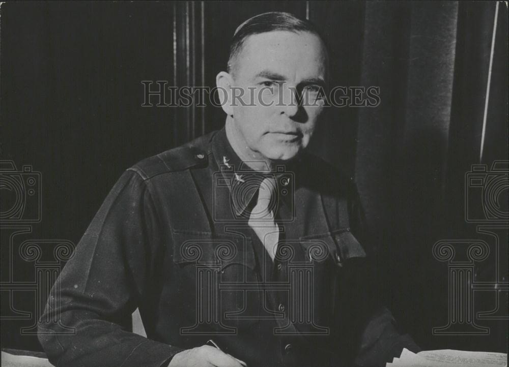 Press Photo General McLain - Historic Images