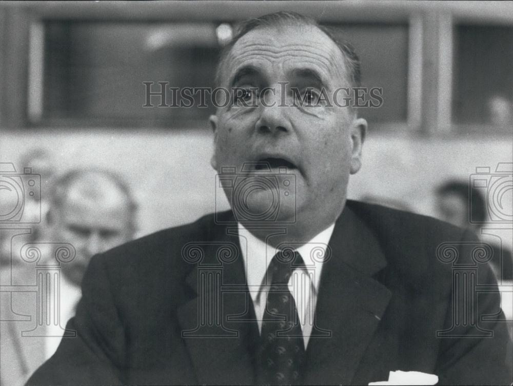 Press Photo Pierre Liotard managing director of the Nestle - Historic Images