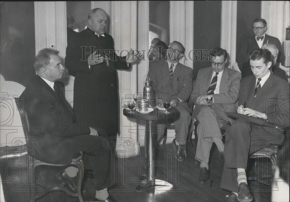 Press Photo German Lutherian Ministers - Historic Images