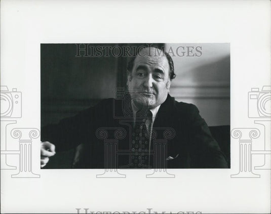 1975 Press Photo Alejandro Orfila; Sec General of the Org of American States - Historic Images