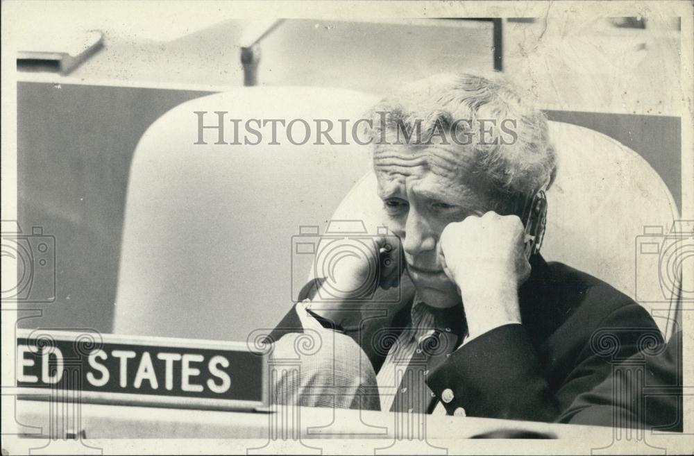 Press Photo US Amassador at the UN - Historic Images