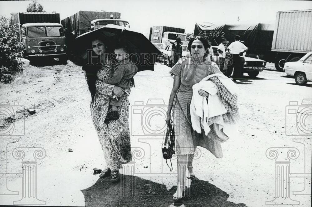 1979 Press Photo Uganda Kenya border posts - Historic Images