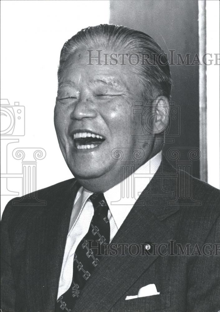 1978 Press Photo Japanese Prime Minister elect Masayoshi Ohira - Historic Images