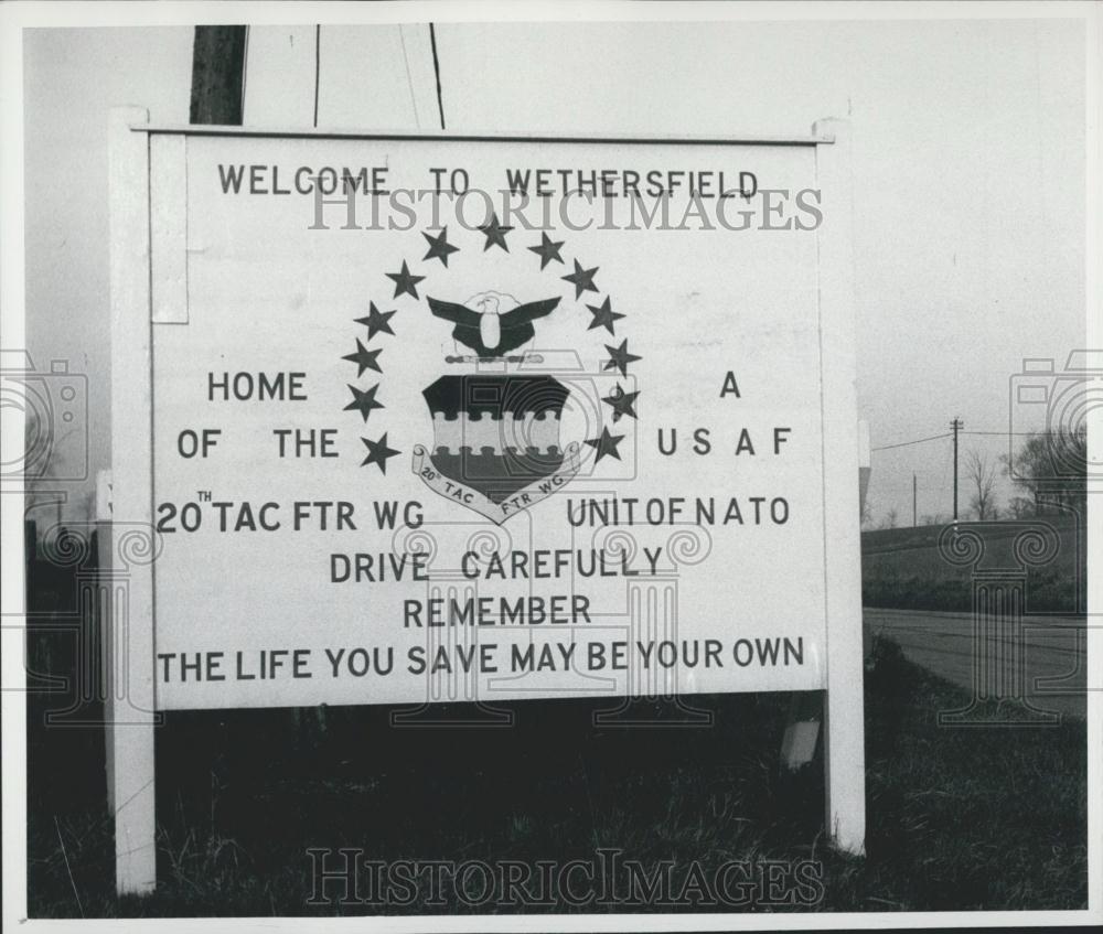 1961 Press Photo Demonstration Preparations At Wethersfield - Historic Images