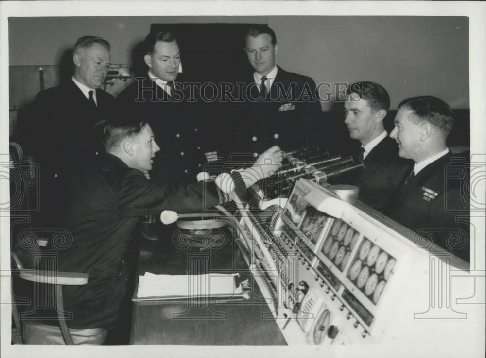 1959 Press Photo Royal Naval Tactical School, Woolwich, - Historic Images