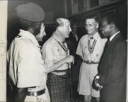 1963 Press Photo Charles Maclean & Dr. Julius Nyerere - Historic Images
